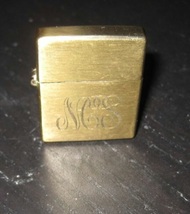 Vintage Novelty Esquire Miniature Ladies Trench Style Flip Top Brass Lighter - £8.01 GBP