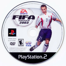 Fifa Soccer 2003 Sony Play Station 2 PS2 Ea Sports Video Game Disc Only - £5.84 GBP