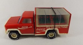 Scarce Vintage Buddy L Coca Cola &quot;It&#39;s the Real Thing&quot; Delivery Truck 4 crates - £38.59 GBP