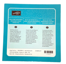 Stampin&#39; Up! Scrapbook Paper Welcome Neighbor Designer Series 60+ Sheets - $24.13