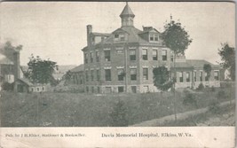 Elkins West Virginia Davis Memorial Hospital 1922 Chambersburg PA Postcard Z29 - £11.95 GBP