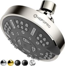 HOPOPRO High Pressure Upgraded 9 Settings High Pressure Shower Head, Fixed - $20.99