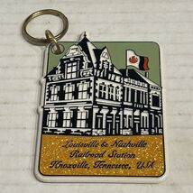 Vintage Louisville &amp; Nashville Tennessee Railroad Station Knoxville Keyc... - $9.85