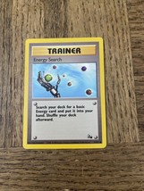 1999 Pokemon Trainer Card Energy Search 59/62 - $91.22 MXN
