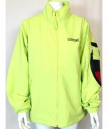 Champion Supreme Jacket Track Jacket Yellow sz M NEW Authentic - $109.00
