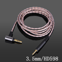 4.2ft 4-core OCC Audio Cable For Sennheiser HD595 HD598 HD 558 HD518 HD 400 PRO - £20.55 GBP
