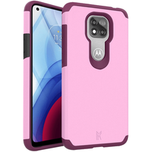Rugged Heavy Duty Shockproof Case Cover LIGHT PINK For Moto G Power 2021 - £6.11 GBP