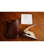 Vintage State of Utah Notary Public &#39;OFFICIAL&#39; Pocket Seal w/ Pouch Pers... - $355.18 MXN