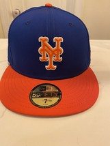 NY Mets 59fifty BP fitted cap size 7 - £15.81 GBP