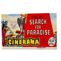Postcard 1957 Cinerama Search For Paradise Movie Theatre Cincinnati OH Chrome - £9.09 GBP