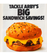 1981 Arby&#39;s Roast Beef Restaurant Advertisement San Diego Chargers NFL D... - $35.14 CAD