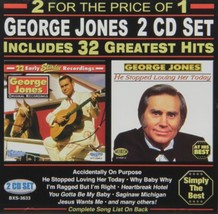 George Jones - 32 Greatest Hits CD - £10.29 GBP
