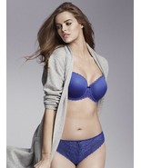 Chantelle 17460 Merci Memory Foam T-Shirt Bra Sz 38A Royal Blue - $27.69