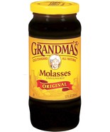 Grandma&#39;s Original UNSULPHURED Sugarcane MOLASSES 12ozJar kosher Grandma... - £22.82 GBP