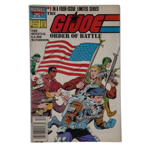 G.I. Joe #1 Order of Battle Marvel 25th Anniversary Wraparound Cover - £18.15 GBP