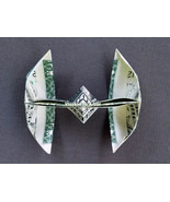 Money Origami TIE FIGHTER - Dollar Cash Art - Star Wars - £14.91 GBP