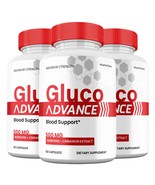 Gluco Advance Capsules, Max Strength Blood Support Supplement (3 Pack) - €33,94 EUR