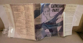 Catherine-Paris by Princess Marthe Bibesco Rare Book Facsimile DJ Only 1928 rare - £9.71 GBP