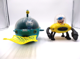 Octonauts Gup A Blue Submarine blue with Net Arm Octonauts Claw And Drill Gup-D - £42.87 GBP