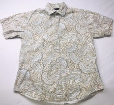 Positano Womens Button-up Shirt Sz S Short Sleeve Casual Dress - $17.97