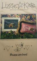Lizzie Kate Cross Stitch Pattern Buzz on Inn Honey Hive Humor Pun Bee Mine OOP - $7.99