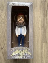 Official 7&quot; Willie Robertson Duck Commander Bobblehead Duck Dynasty NEW - £21.53 GBP