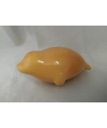 Vintage Seal Pup Resin Carving Minimalist Sculpture (signed John Perry) - £11.67 GBP