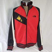 A5 North Face Jacket Carstensz Summit 4884m Black Vtg Red Lightweight Zi... - $49.50