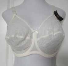 Wacoal Retro Chic Full Covere Underwire bra size 34G Style 855186 Ivory - £28.03 GBP