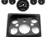 Dash Instrument Panel + 5 Assorted Gauges- Fits ALL HUMVEE- Black - £245.37 GBP