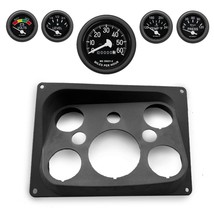 Dash Instrument Panel + 5 Assorted Gauges- Fits ALL HUMVEE- Black - $311.93