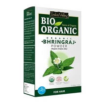 INDUS VALLEY Organic Bhringraj Powder, 100 g (free shipping world) - £14.54 GBP