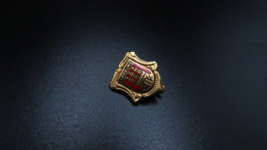 Vintage Hamburg Gold Lapel Pin 1.8cm BB10 - $16.83