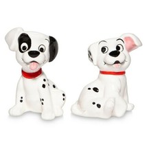 101 Dalmations Movie Patch and Rolly Ceramic Salt &amp; Pepper Shakers Set N... - $19.34
