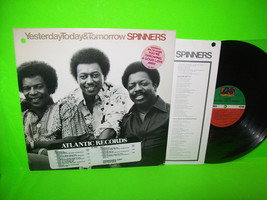 Spinners ‎– Yesterday, Today &amp; Tomorrow Vintage Vinyl LP Record w/ PROMO STICKER - £10.06 GBP