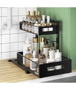 Metal Under Sink Organizers and Storage, Adjustable Under Cabinet Organizer - €29,52 EUR