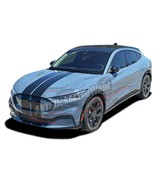 9&quot; Dual Rally Stripe Kit Vinyl Decals Fits Ford Mustang Mach-e 2021-2024 - $165.99