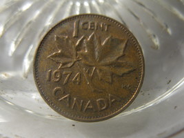 (FC-763) 1974 Canada: 1 Cent - £0.78 GBP