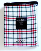 Ralph Lauren Holiday Plaid Red Green White Christmas Tablecloth 70" Round NIP - $52.00
