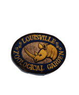 Vintage Louisville Zoological Garden Uniform 4&quot;x3&quot; Sew-on Patch - $23.64