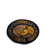 Vintage Louisville Zoological Garden Uniform 4&quot;x3&quot; Sew-on Patch - £18.59 GBP