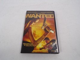 Wanted James McAvoy &amp; Angelina Jolie Morgan Freeman Action &amp; Thrill DVD Movies - $16.82