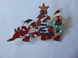 Disney Trading Pins 162059 DLP - Chip and Dale Dressed as Santa And Elf - Ch - $32.83