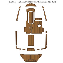 Bayliner HeyDay WT-2DC Swim Platform Cockpit Boat EVA Teak Deck Floor Pad Mat - £786.87 GBP