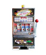 Lucky Las Vegas Slot Machine Coin Bank, Creative Desktop Piggy Bank Game... - $7,375.38 MXN