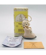 1996 Precious Moments Ornament When the Skating&#39;s Ruff Try Prayer 183903... - £9.53 GBP