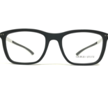 Giorgio Armani Eyeglasses Frames AR7064-Q 5042 Matte Black Silver 54-19-145 - $130.68
