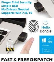 Mini Capturing PC Fingerprint Scanner Laptop Security Key Computer USB I... - £14.01 GBP