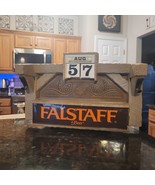 Vtg Falstaff Beer Lighted Sign Scroll Month Calendar Cash Register Weste... - $2,841.53 MXN