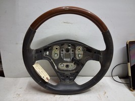03 04 05 06 07 Cadillac CTS gray leather steering wheel OEM - £31.06 GBP
